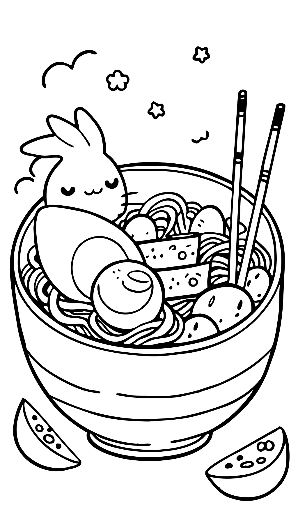 coloriages ramen